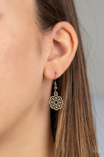 Load image into Gallery viewer, Meadow Masquerade - Brass Necklace