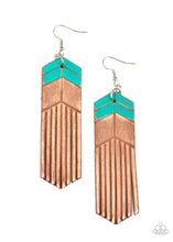 Load image into Gallery viewer, Desert Trails - Blue Earrings