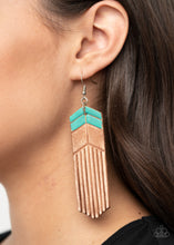 Load image into Gallery viewer, Desert Trails - Blue Earrings