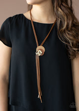 Load image into Gallery viewer, I'm FELINE Good - Brown Necklace