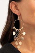 Load image into Gallery viewer, Take a CHIME Out - Gold Earrings