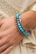 Load image into Gallery viewer, Trail Mix Mecca - Blue Set of Bracelets