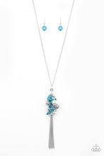 Load image into Gallery viewer, Party Girl Glow - Blue Necklace