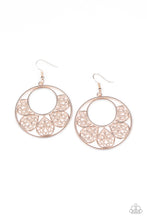 Load image into Gallery viewer, Petal Promenade - Rose Gold Earrings