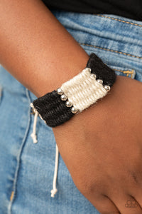 High Tides - Black Sliding Knot Bracelet