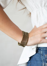 Load image into Gallery viewer, Rustic Rebellion - Brass Bracelet