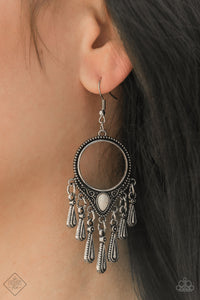 Ranger Rhythm - White Earrings
