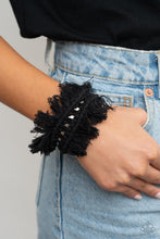 Load image into Gallery viewer, Homespun Hardware - Black Cuff Bracelet