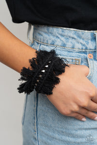 Homespun Hardware - Black Cuff Bracelet