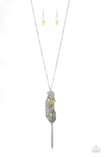 Load image into Gallery viewer, I Be-LEAF - Yellow Necklace