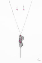 Load image into Gallery viewer, I Be-LEAF - Purple Necklace
