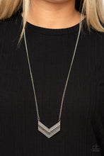 Load image into Gallery viewer, Armed and FABULOUS - Silver Necklace