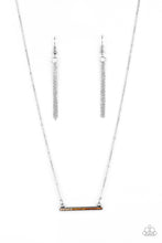 Load image into Gallery viewer, Sparkly Spectrum - Brown Necklace