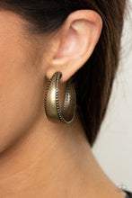 Load image into Gallery viewer, Burnished Benevolence - Brass Earrings