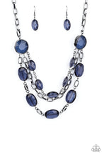 Load image into Gallery viewer, I Need a GLOW-cation - Blue Necklace