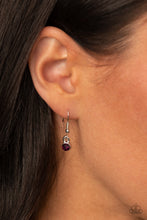 Load image into Gallery viewer, Stormy Shimmer - Purple Necklace