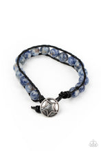 Load image into Gallery viewer, Homespun Stones - Blue Bracelet