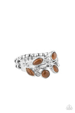 Load image into Gallery viewer, Leafy Luster - Brown Ring