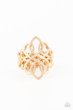Load image into Gallery viewer, Regal Roundabout - Gold Ring