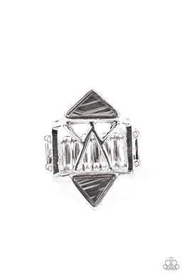 Making Me Edgy - Silver Ring