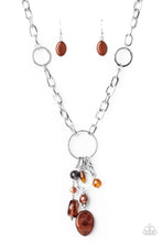 Load image into Gallery viewer, Lay Down Your CHARMS - Brown Necklace