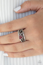 Load image into Gallery viewer, You Make My Heart BLING - Red Ring