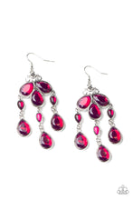Load image into Gallery viewer, Clear The HEIR - Purple Earrings