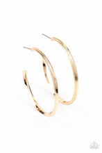 Load image into Gallery viewer, Chic As Can Be - Gold Hoop Earrings