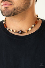 Load image into Gallery viewer, Island Grotto - Brown Necklace