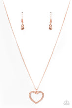 Load image into Gallery viewer, GLOW by Heart - Copper Necklace