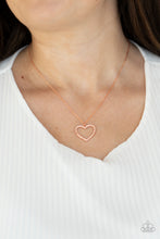 Load image into Gallery viewer, GLOW by Heart - Copper Necklace
