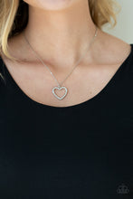 Load image into Gallery viewer, GLOW by Heart - White Necklace