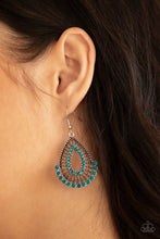 Load image into Gallery viewer, Castle Collection - Blue Earrings