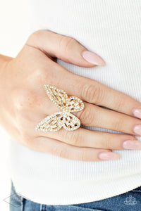 Flauntable Flutter - Gold Ring