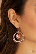 Load image into Gallery viewer, Rounded Radiance - Copper Earrings
