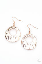 Load image into Gallery viewer, Warped Perceptions - Rose Gold Earrings