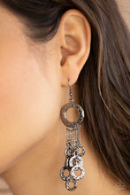 Load image into Gallery viewer, Right Under Your NOISE - Black Gunmetal Earrings
