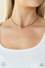 Load image into Gallery viewer, Gotta Split - Black Choker Necklace