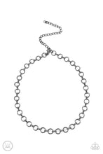 Load image into Gallery viewer, Insta Connection - Black Gunmetal Choker Necklace