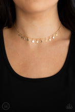 Load image into Gallery viewer, Ready, Set, DISCO! - Gold Choker Necklace