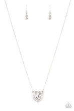 Load image into Gallery viewer, Out of the GLITTERY-ness of Your Heart - White Necklace
