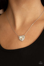 Load image into Gallery viewer, Out of the GLITTERY-ness of Your Heart - White Necklace
