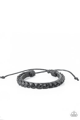 Homespun Harmony - Black Bracelet