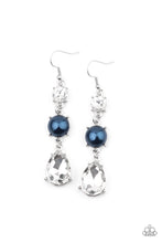 Load image into Gallery viewer, Unpredictable Shimmer - Blue Earrings