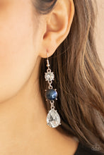 Load image into Gallery viewer, Unpredictable Shimmer - Blue Earrings