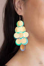 Load image into Gallery viewer, Sequin Seeker - Gold Earrings