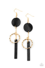 Load image into Gallery viewer, Raw Refinement - Black Earrings