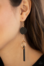 Load image into Gallery viewer, Raw Refinement - Black Earrings