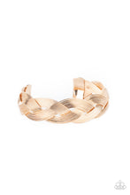 Load image into Gallery viewer, Woven Wonder - Gold Bracelet