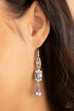 Load image into Gallery viewer, Outstanding Opulence - Purple Earrings